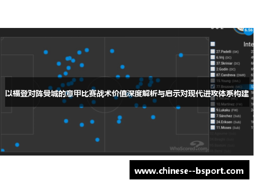 以福登对阵曼城的意甲比赛战术价值深度解析与启示对现代进攻体系构建 以福登对阵曼城的意甲比赛战术价值深度解析与启示对现代进攻体系构建
